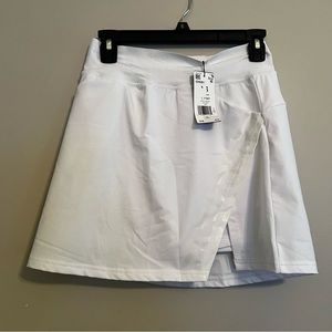 Adidas White Golf Skort